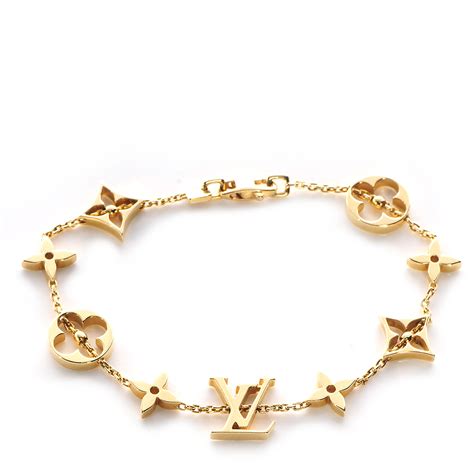 louis vuitton bracelet with gems